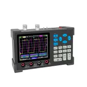 3 in1 Digital Oscilloscope Multimeter Signal Generator 120MHz IPS Display Dual Channel FFT Zoom Mode Portable Testing To