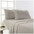 Park Avenue Sand King Single Bed 175GSM Flannelette Fitted Sheet EGY Cotton Set