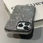 For Apple iPhone 16 15 Pro Max 14 13 12 11 X Glitter Bling Sparkle Diamond Case