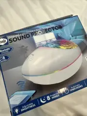 Sealy Sleep Projector with Sound Machine and Bluetooth Speaker! 8 Sounds