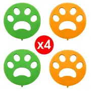 4pcs Pet Hair Remover Cat Fur Dog Hair Lint Catcher from Laundry Washing Machine, Lint Removers for Washing Machines