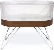 SNOO Smart Sleeper Baby Bassinet - Bedside Crib with Automatic Rocking Motions and Soothing White Noise - Ideal for Newborn Babies to 6 Months - Natural Sleep Training