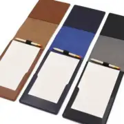 12x22cm writing paper pad Notepad holder pen bag Note cover Leather brown Y134