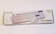 Light-up Computer keyboard and mouse pad