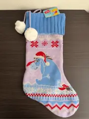 Disney Winnie The Pooh Eeyore Fair Isle Knit Stocking