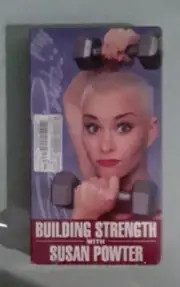 BUILDING STRENGTH WITH SUSAN POWTER VHS VIDEOTAPE NEW corner dings