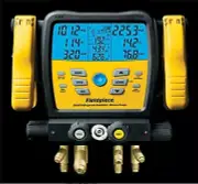 SM482vINT 4-Valve Digital Manifold(built in Data Logging /Vac Gauge: Fieldpiece)