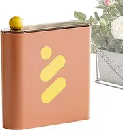 Organizer for Vanity, Facial Masque Storage Box, Cosmetic Organizer with Lid for Makeup Brush Food, Fridge Storage Box