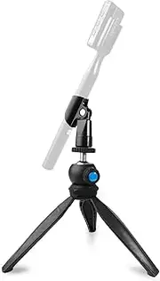 Movo HMT-2 Tabletop Tripod Mic Stand for Movo WMX-HM and Rode Interview Go Handheld Wireless Mic Adapters