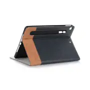 PU Leather Flip with Card Stylus Slots Stand Full Cover Tablet Protective Case for iPad 10.2 inch 2019 BLUE COLOR