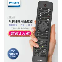 在飛比找momo購物網優惠-【Philips 飛利浦】2入組-液晶電視 專用遙控器-適用