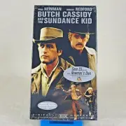 Butch Cassidy and the Sundance Kid (VHS, 1992) Redford Newman Promo Sealed