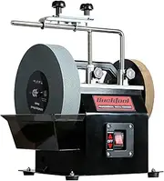 BUCKTOOL 250mm Wet Bench Grinder, 180W Wet Stone Sharpening and Honing System, 230~240V Water Cool Grinding Machine for Knife, Chisel, Scissor Sharpening