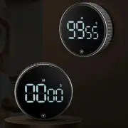 Magnetic Digital Kitchen Timer LCD Countdown Cooking Loud Alarm Stopwatch Sport