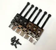 Genuine Floyd Rose Original Series Tremolo Bridge Saddle Steel BLACK NICKEL