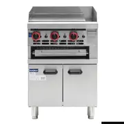 GasMax Gas Griddle And Gas Toaster With Cabinet - Griddle Toasters (GGS-24) - GGS-24