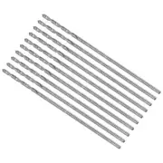 Micro Drill Bits 0.75mm x 30mm 6542 HSS Fully Ground Twist Drill Bit 10-Pieces