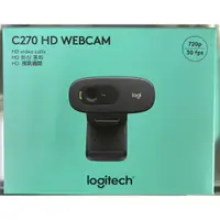 在飛比找蝦皮購物優惠-全新 Logitech 羅技 Webcam C270 網路攝