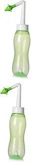 2 Pcs Nasal Rinsing Cleaner Nose Wash Bottle Nose Cleaner for Daily Use Green Safe for Adults Children