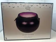 Spooky Moods Halloween LED Purple Metallic Misting Cauldron