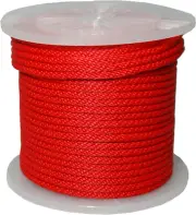 T.W Evans Cordage 98330 3/8-Inch by 500-Feet Solid Braid Propylene Multifilament