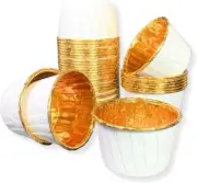 Cupcake Liners - Baking Cups White – Muffin Cases 100pcs for Cupcakes Muffins