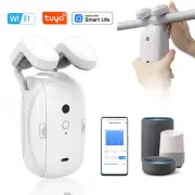 Smart Curtain Opener Robot Remote APP Voice Control with Timer Light Sensor US