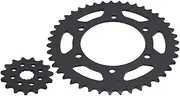 Motorcycle Parts Gear 14T 15T 16T 40T 43T 45T Motorcycle Front and Rear Sprocket 520 Chain for Yamaha MT-03 MTN320-A B082 MT-25 YZF-R25 YZF-R3(520-15T 43T)