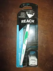 REACH by Johnson's Access Flosser Green with 8 Replacement Heads