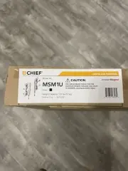 NEW Chief MSM1U Fusion Wall Fixed Mount for Flat Panel Display - Black
