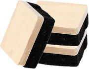 Angoily 3Pcs Classroom Chalkboard Erasers Lightweight Felt Material Board Erasers for Home Office Teaching Dust Removal Non Damaging Surface Cleaning