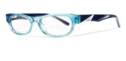 Smith Optics Designer Optical Reading Glasses Accolade Azure Crystal Blue 51 mm