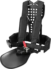 Trimmer Shoulder Strap Padded Belt Double, for Brushcutters Trimmers Strimmer Harness, Garden Lawn Mower Nylon Belt fit for Brush Cutter Kit