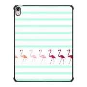 iPad Air 13-inch (M2/M3) iPad Impact Case MINI FLAMINGO WALK MINT