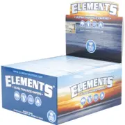 Full Box Elements Ultra Thin Rice Rolling Papers King Size