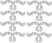 TEMPNAP 20pcs U Shaped Tube Clamp Heavy Duty Wire Strap Clip for Secure Electrical Wire Management Versatile Double Sided Fixation for Cables and Hoses