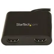 StarTech USB 3.0 to Dual HDMI Adapter, HDMI USB Adapter, USB HDMI - USB32HD2