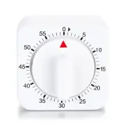 60 Mechanical Timer Reminder Counting for Preparation Baking Kitchen