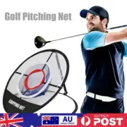 Foldable Golf Practice Net 3 Layer Chipping Hitting Pitching Training Aids Cages