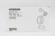 IKEA Voxnan Bath/Shower Thermostatic Faucet Set - Chrome Plated (003.426.21)