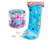 Crazy Aaron's Slime Charmers® - Lollipop Shop - Fluffy Blue Cloud Slime, Sensory