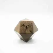 wooden socket clock decorative luxury office desk clock