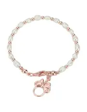 [Couture Kingdom] Disney Minnie Mouse Pearl Bracelet 19cm in Rose Gold