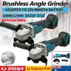 Brushless Cordless Angle Grinder Body 100MM 125MM For Makita 18V Battery XAG04