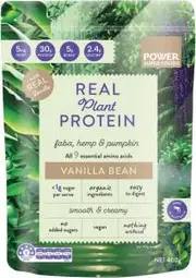 Power Super Foods Real Plant Protein Vanilla Bean 400g