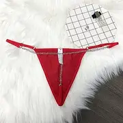 [FARZAH] Women Panties Female Underwear 3PCS/Set Sexy Custom Crystal Letters Name G-String Waist Chain Women Personalized Body Chain Lace Bikini Thong Beach Custom Jewelry Gift(RE02,1-5 Letters)