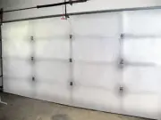 GARAGE DOOR WHITE REFLECTIVE INSULATION KIT: FOAM SHEETS (16 ROLLS) 2FT X 5FT R8