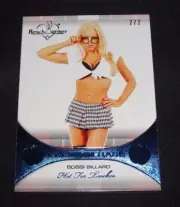 2014 Benchwarmer BOBBI BILLARD Hot For Teacher #75 Blue Foil Variant/2 PLAYBOY
