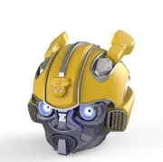 5.0 Bluetooth Speaker Bumblebee Cartoon Support Tf Fm Function Metal Material
