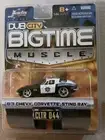JADA Dub City Big Time Muscle '63 CHEVY CORVETTE STING RAY Police Vehicle 1:64